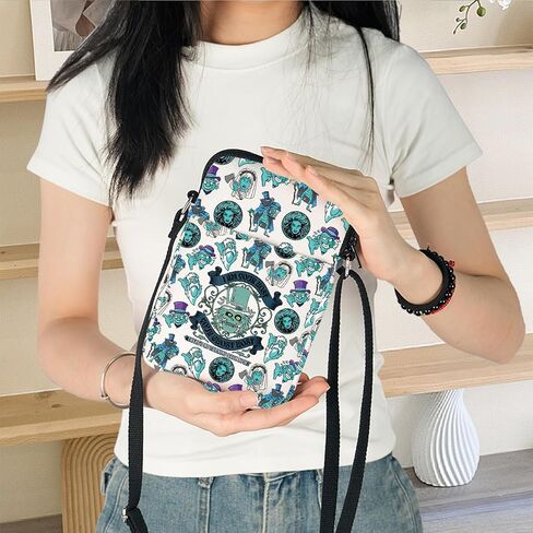 KEYCHIN Haunted Movie Crossbody Bag Hitchhiking Ghosts Gifts Horror Ghost Shoulder Bag Haunted Ghost Movie Merchandise in Saudi Arabia