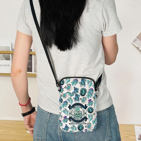 KEYCHIN Haunted Movie Crossbody Bag Hitchhiking Ghosts Gifts Horror Ghost Shoulder Bag Haunted Ghost Movie Merchandise in Saudi Arabia