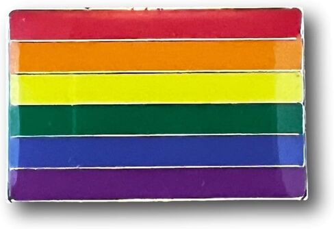 Gay & Lesbian Pride Rainbow LGBT LGBTQ Flag Lapel Pins in Saudi Arabia