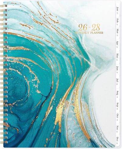 Student Planner 2025-2026 - July 2025 - June 2026 School Planner, 9" x 11", Weekly LessonPlanner, Twin- Wire Binding, Stickers, Perfect Organizer in Kuwait