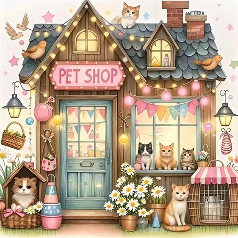 Cardinal Diamond Art Painting Kits for Adults, Round Full Drill Bird Diamond Art Kits for Beginners, Birdhouse 5D DIY Paint with Crafts for Home Wall Decoration Gifts （12×12Inch） in Saudi Arabia