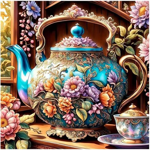 Cardinal Diamond Art Painting Kits for Adults, Round Full Drill Bird Diamond Art Kits for Beginners, Birdhouse 5D DIY Paint with Crafts for Home Wall Decoration Gifts （12×12Inch） in Saudi Arabia