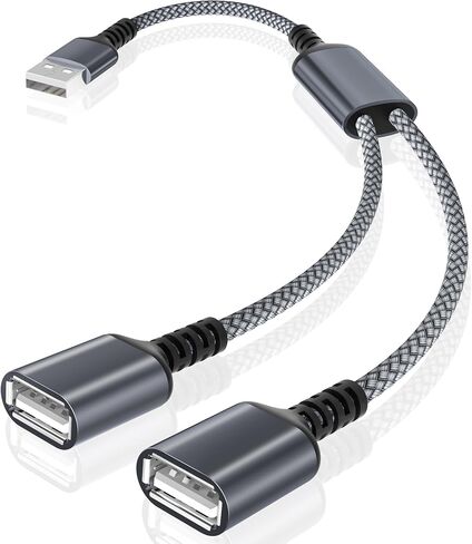 Basesailor USB Splitter Y Cable 3.3FT,1 Male to 4 Female USB-A Expander Hub,New in Kuwait