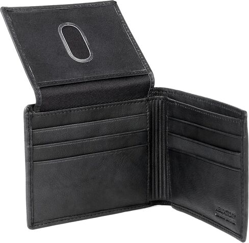 J. Buxton Dakota Credit Card Billfold Black in Saudi Arabia