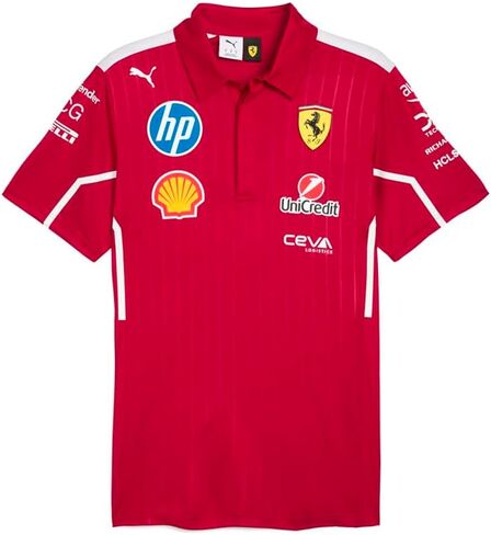 قميص PUMA رجالي Scuderia Ferrari Team Pro كاجوال كاجوال - أحمر in Saudi Arabia