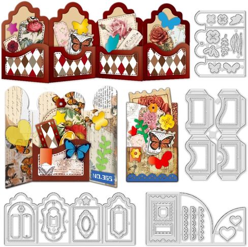 INFUNLY St. Patrick's Day Gnomes Cutting Dies for Card Making Christmas Gnome Die Cuts Cute Santa Metal Cutting Dies Embossing Stencils Template for DIY Scrapbooking Photo Album Decor Paper Craft in Saudi Arabia