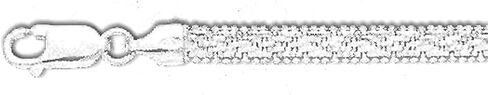 JewelryWeb 925 Sterling Silver Riccio Bracelet Link-Bracelet for Women in Choice of Lengths in Saudi Arabia
