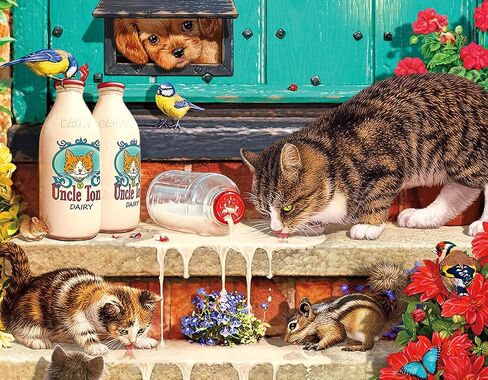 100 Piece Puzzles for Kids Dog Puzzle 100 Piece Puzzles for Adults Puppy Group Photo Puzzles 100 Pieces for Adults, 100 Piece Puzzles for Seniors, Kids Puzzles 100 Piece Dogs Selfie 100 Piece Puzzle in Kuwait