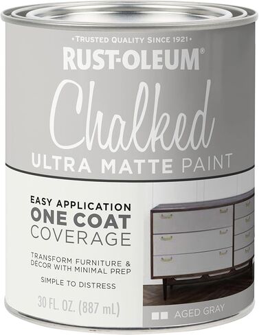 Rust-Oleum 302591 Chalked Spray Paint, 12 oz, Linen White Ultra Matte, 12 Ounce (Pack of 2) in Saudi Arabia