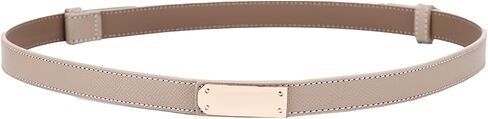 FENLDY Adjustable Thin Belts For Womens Skinny Belts For Dresses Womens Solid Color Alloy Snap-On Belts For Jeans in Saudi Arabia