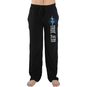 Jedi Mens Star Wars Black Sleep Pajama Pants Fan Apparel in Saudi Arabia
