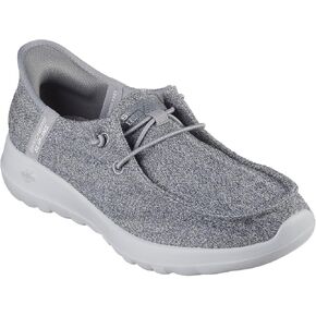 حذاء Skechers Performance سهل الارتداء: حذاء Go Walk Joy-Fantasia للسيدات سهل الارتداء - - 6 B(M) US، رمادي in Kuwait