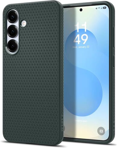 الهواء السائل Spigen المصمم لـ Samsung Galaxy S10 Plus Case (2019) - Matte Black in Kuwait