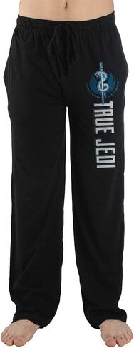 Jedi Mens Star Wars Black Sleep Pajama Pants Fan Apparel in Saudi Arabia