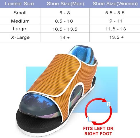 Shoe Leveler, Shoe Balancer, Shoes Lift for Walking Boot, Ultra Lightweight & Comfort Double Open Design in Saudi Arabia