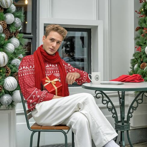 99TIMORO Cartoon Christmas Ugly Sweater, Holiday Movie Sweatshirt 2025, Crewneck Pullover For Men Women in Saudi Arabia