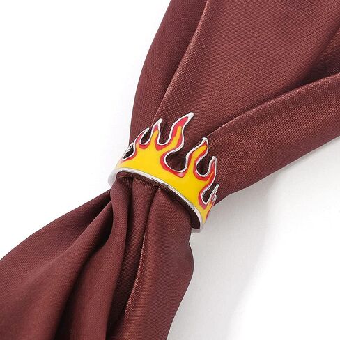 Creative Flame Ring PerCreative Flame Ring for Men Personality Trendy Hip Hop Wind Ring Open Adjustable Crown Ring Trendy Hip Hop Wind Ring Women in Saudi Arabia
