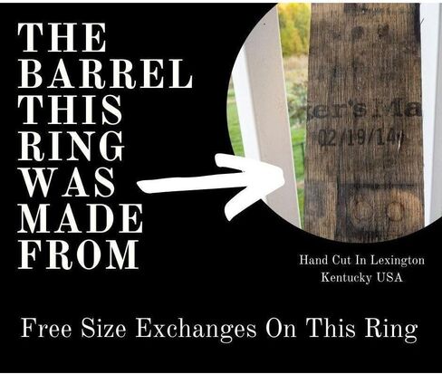 BW James Jewellers "The Winston Churchill Whisky Barrel Cigar Tungsten رجالي خطوبة الزفاف وعصابات الوعد مع حلقات بوربون المستقيمة من كنتاكي، مقاسات مريحة 8-17 in Saudi Arabia