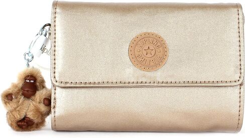 Kipling Pixi GM Medium Wallet, Golden Rod Metallic in Saudi Arabia