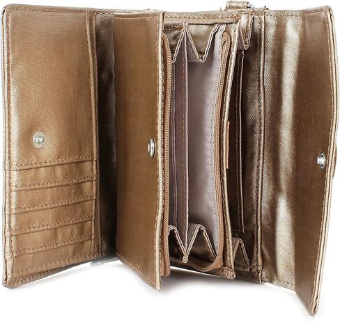 Kipling Pixi GM Medium Wallet, Golden Rod Metallic in Saudi Arabia