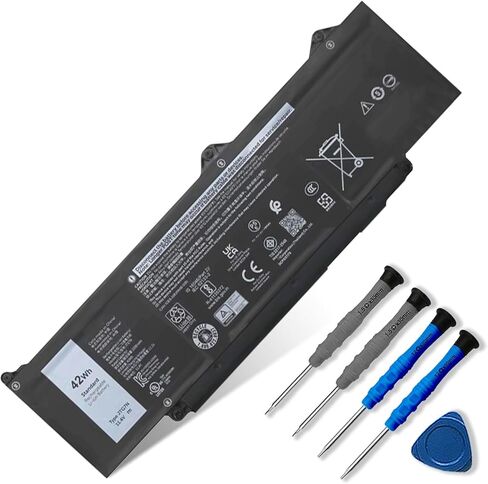 دخول GHJC5 59.6WH بطارية الكمبيوتر المحمول متوافقة مع Dell Latitude 9420 9430 / Latitude 9420 2-in-1 / Latitude 9430 2-in-1 Series 3VV58 0JJ4XT 11.55V in Saudi Arabia