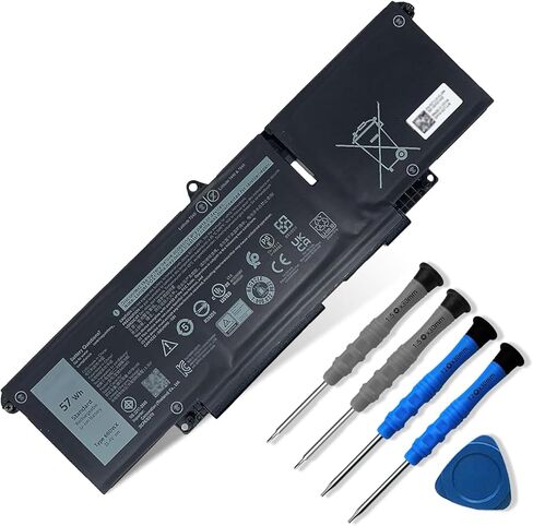 دخول GHJC5 59.6WH بطارية الكمبيوتر المحمول متوافقة مع Dell Latitude 9420 9430 / Latitude 9420 2-in-1 / Latitude 9430 2-in-1 Series 3VV58 0JJ4XT 11.55V in Saudi Arabia