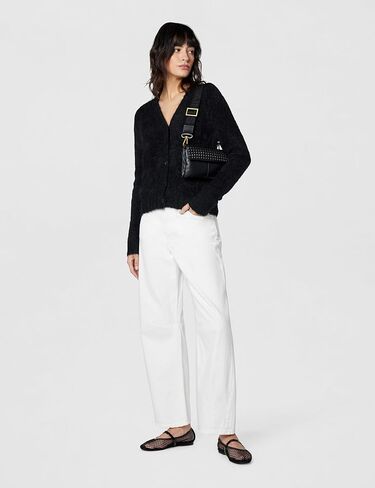 AllSaints Women's Ezra Stud Crossbody Black One Size in Saudi Arabia