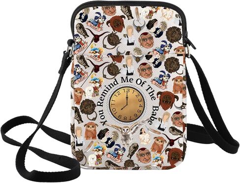 BWWKTOP Sarah & Jareth Crossbody Purse Wiseman & Goblin Fans Inspired Gift Ello Worm Shoulder Bag Sarah And Jareth Merch in Saudi Arabia