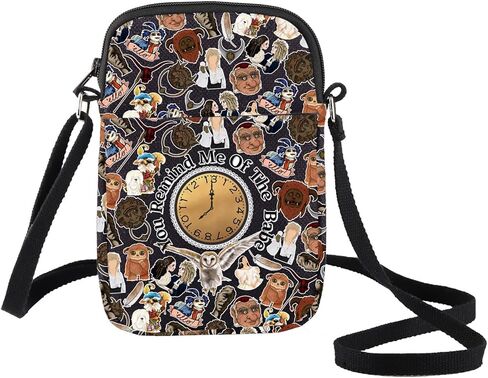 BWWKTOP Sarah & Jareth Crossbody Purse Wiseman & Goblin Fans Inspired Gift Ello Worm Shoulder Bag Sarah And Jareth Merch in Saudi Arabia