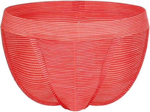 KAREN SPACE Bikini Briefs for Men Ice Silk Sexy Mens Underwear Briefs in Kuwait