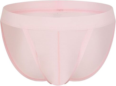 KAREN SPACE Bikini Briefs for Men Ice Silk Sexy Mens Underwear Briefs in Kuwait