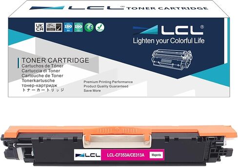 استبدال خرطوشة الحبر LCL المعاد تصنيعها لـ HP 130A CF350A MFP M176 M176FN M177 M177FW M176N (حزمة أسود) in Kuwait