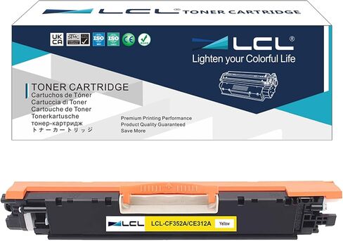 استبدال خرطوشة الحبر LCL المعاد تصنيعها لـ HP 130A CF350A MFP M176 M176FN M177 M177FW M176N (حزمة أسود) in Kuwait