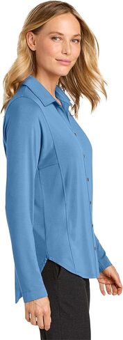 Port Authority Women's Luxe Knit Button Tunic in Kuwait