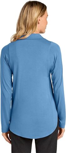Port Authority Women's Luxe Knit Button Tunic in Kuwait