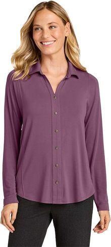 Port Authority Women's Luxe Knit Button Tunic in Kuwait