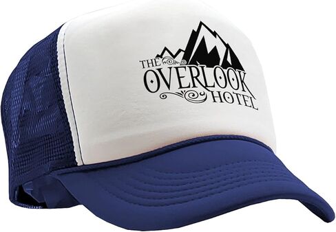 Overlook Hotel - Scary Movie Horror Film - Vintage Retro Style Trucker Cap Hat in Saudi Arabia