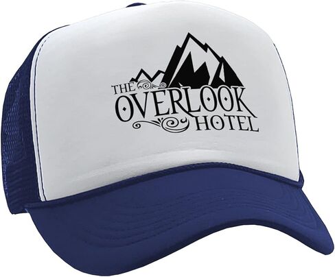 Overlook Hotel - Scary Movie Horror Film - Vintage Retro Style Trucker Cap Hat in Saudi Arabia