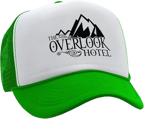 Overlook Hotel - Scary Movie Horror Film - Vintage Retro Style Trucker Cap Hat in Saudi Arabia