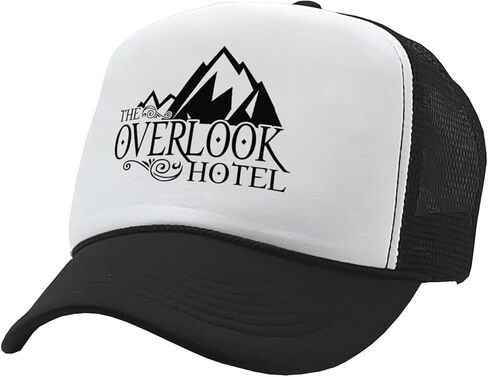 Overlook Hotel - Scary Movie Horror Film - Vintage Retro Style Trucker Cap Hat in Saudi Arabia
