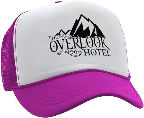 Overlook Hotel - Scary Movie Horror Film - Vintage Retro Style Trucker Cap Hat in Saudi Arabia