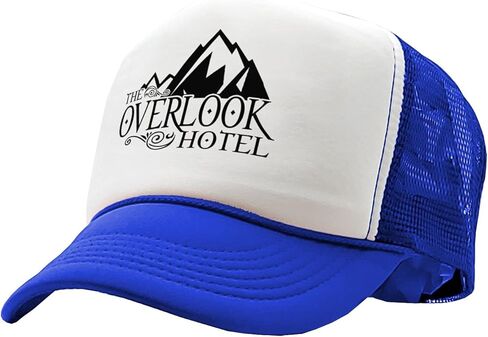 Overlook Hotel - Scary Movie Horror Film - Vintage Retro Style Trucker Cap Hat in Saudi Arabia
