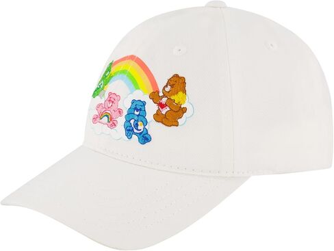 Care Bears Baseball Cap, Adjustable Hat for Adults, White, One Size in Saudi Arabia