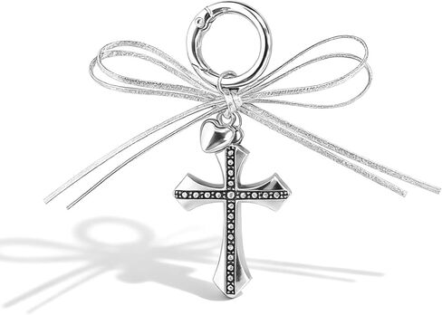 Gold Cross Keychain Jesus Keychains Catholic Keychains Cross Accessories God Keychain Religious Gifts Christian Gift in Saudi Arabia
