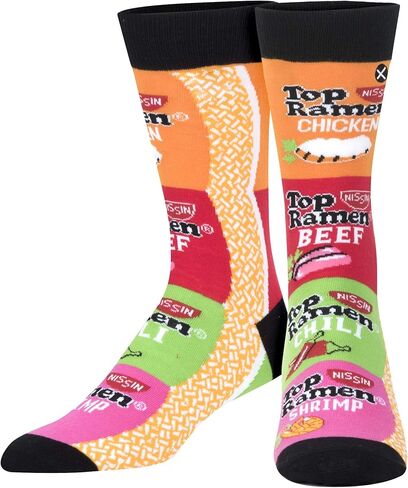 Odd Sox، Top Ramen Soup، جوارب الطاقم المبتكرة، Funny Silly Cool in Kuwait