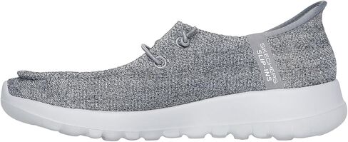حذاء Skechers Performance سهل الارتداء: حذاء Go Walk Joy-Fantasia للسيدات سهل الارتداء - - 6 B(M) US، رمادي in Kuwait