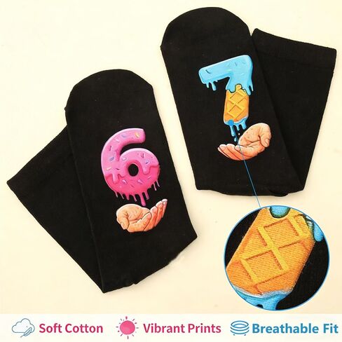 Funny Trendy Meme 67 Six Seven Socks, I'm Not Sleeping Cotton Crew Socks Unique Gift for Him Her in Saudi Arabia
