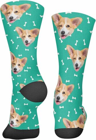 Custom Socks with Photos,Personalized face Socks with Pictures Name for Men Women in Saudi Arabia
