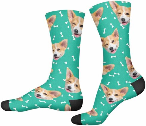 Custom Socks with Photos,Personalized face Socks with Pictures Name for Men Women in Saudi Arabia