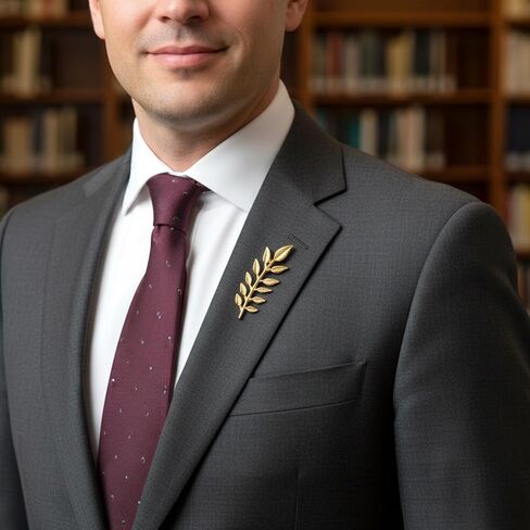 4 قطع من دبابيس أوراق الذهب السادة، دبابيس ودبابيس بدلة أنيقة للنساء، دبابيس بروش بسيطة كلاسيكية مزدوجة الأوراق، طوق ذهبي، دبوس طوق طية صدر السترة، دبوس أوراق نبات، بروش للملابس الرجالية والنساء، زوجان in Kuwait